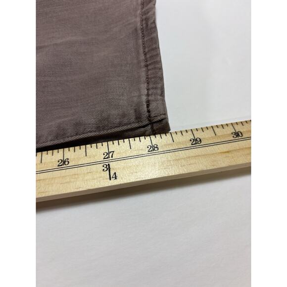 Pistola Topanga Cargo Jeans Brown Plus Size 18W Zip Pockets - Picture 6 of 10